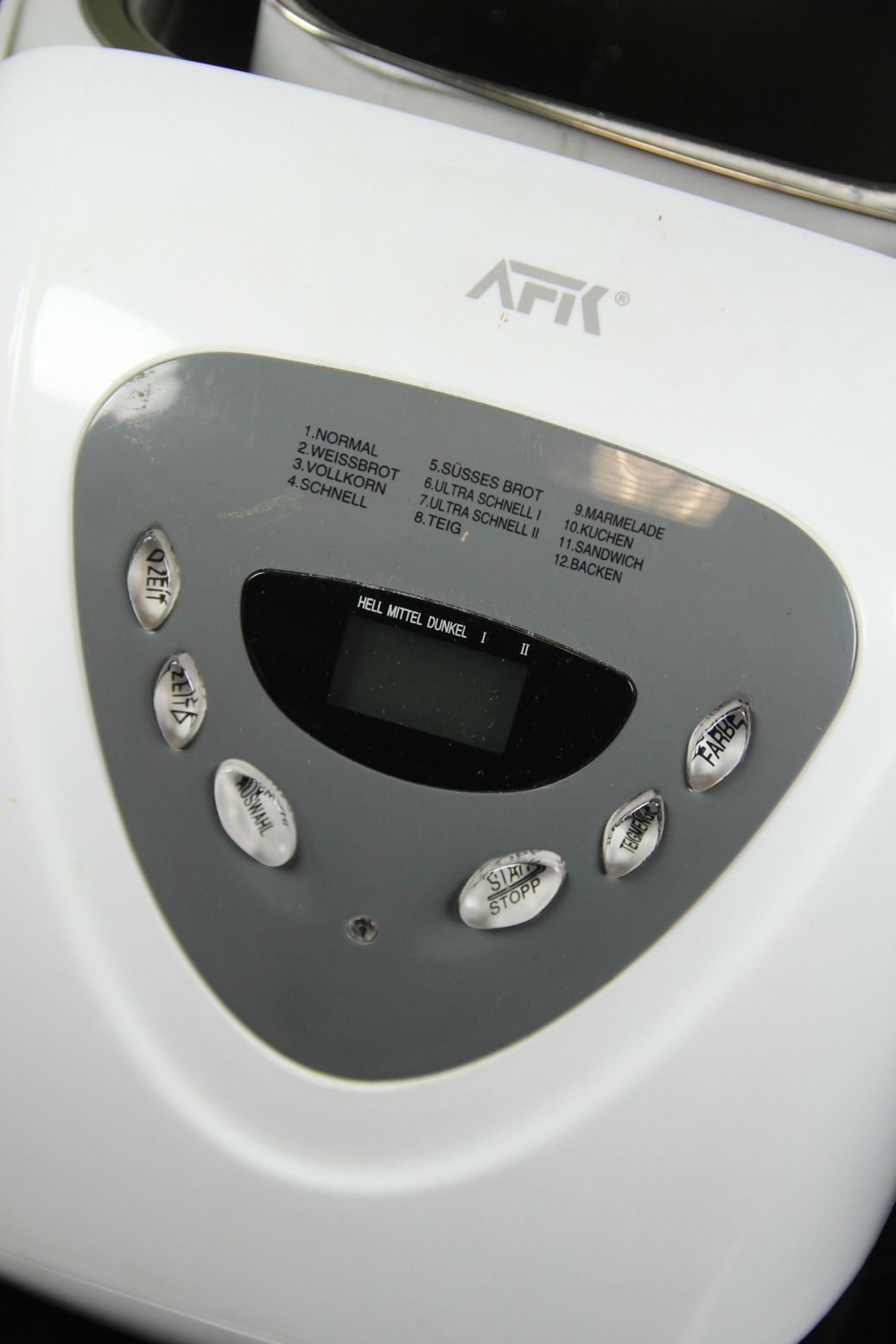 AFK BM-2 Brotbackautomat Brotbäcker 600 W Zeitschaltuhr 12