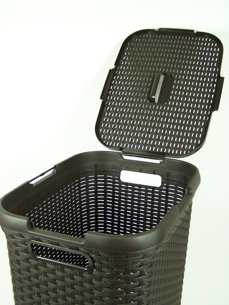 CURVER 60 L Wäschebox Wäschetruhe Wäschekorb *Wechsel-Deckel