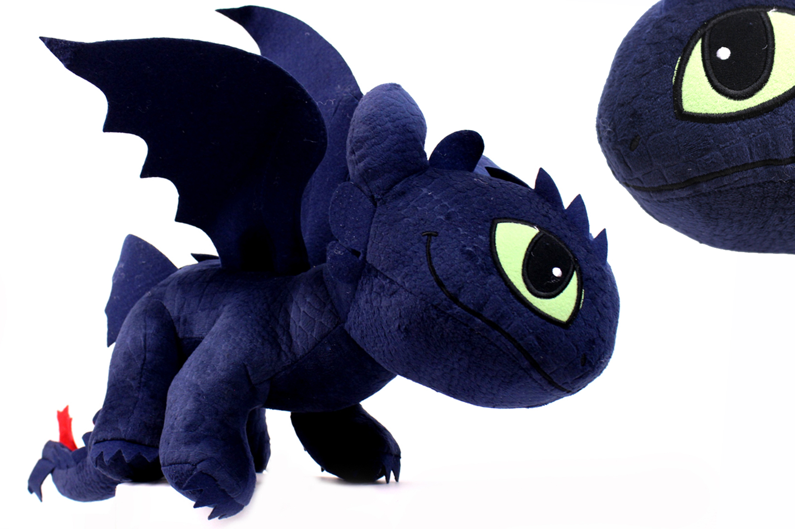 Ohnezahn Kuscheltier 18cm - Schwarzer Nachtdrache Von Drachenzähmen