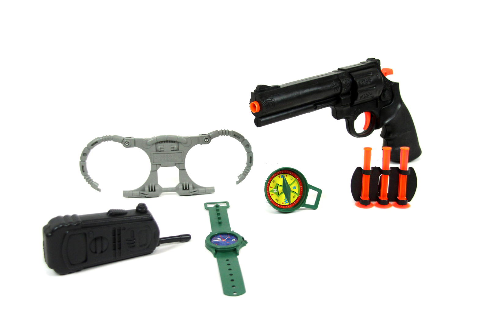XL Spielzeug Polizei Basic-Set Pfeil Pistole Handschellen ...