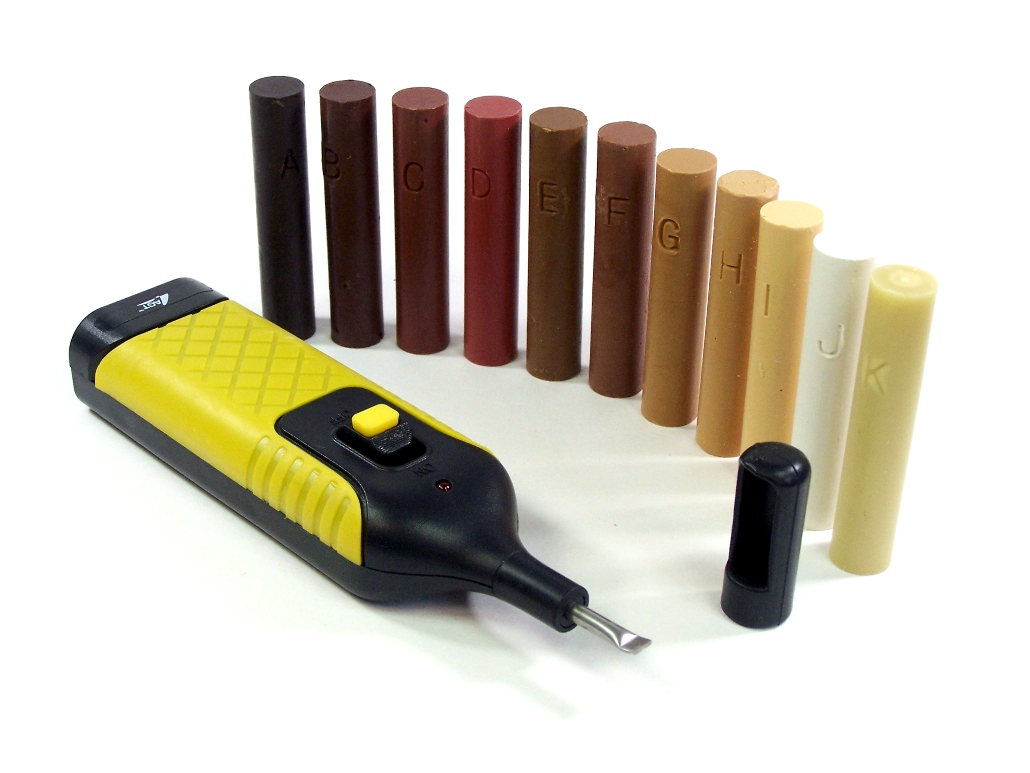 PROFI Fußboden Reparaturset Parkett Kork Laminat Kunststoff Holz Möbel