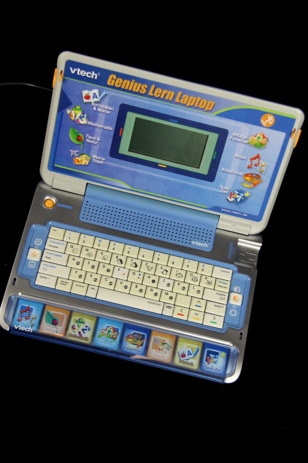 VTECH Genius Lern Laptop m. 50 Lernspielen MATHEMATIK Deutsch Musik