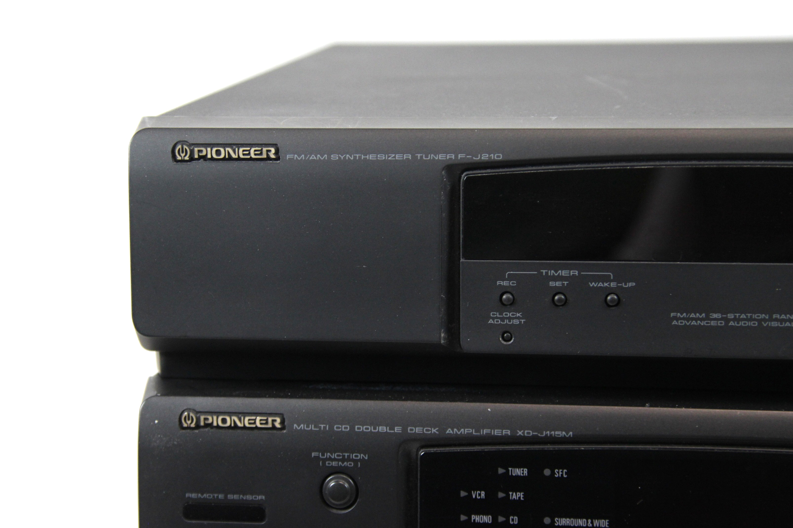 PIONEER XDJ115M Stereoanlage HiFi CDWechsler 6fach Kassettendeck FJ210 Tuner eBay