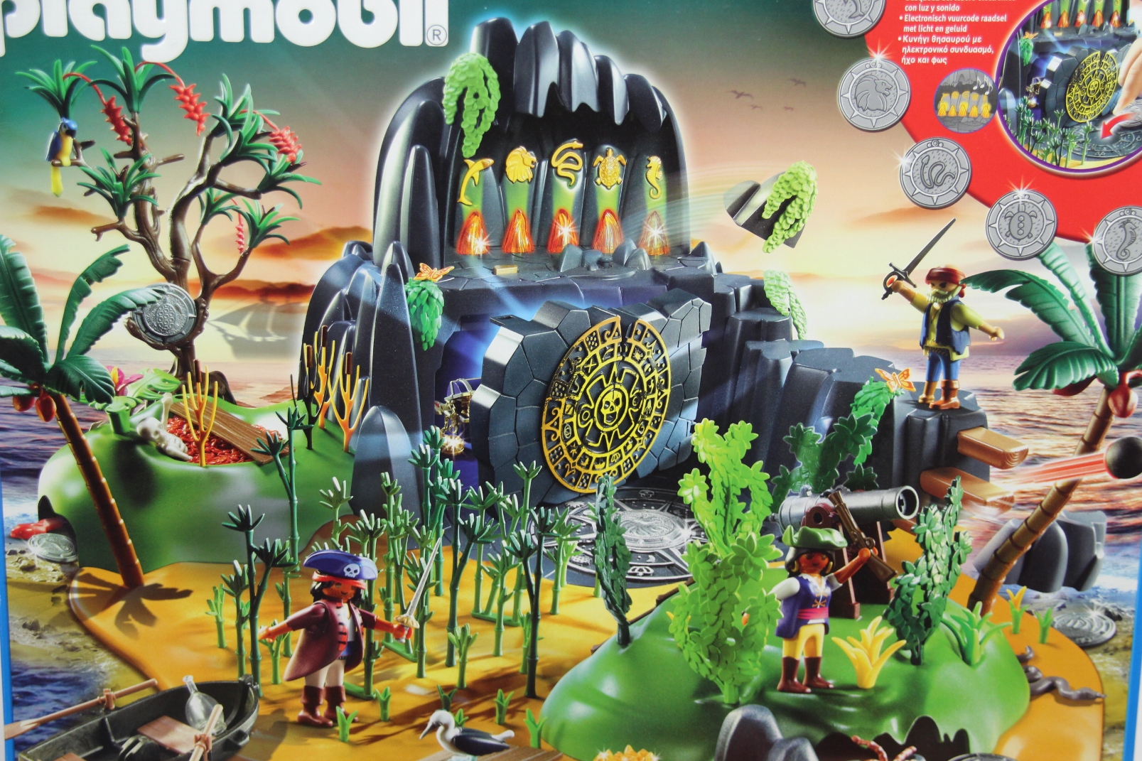 PLAYMOBIL Set 5134 Abenteuerschatzinsel & 5138 Pirateninsel in OVP mit