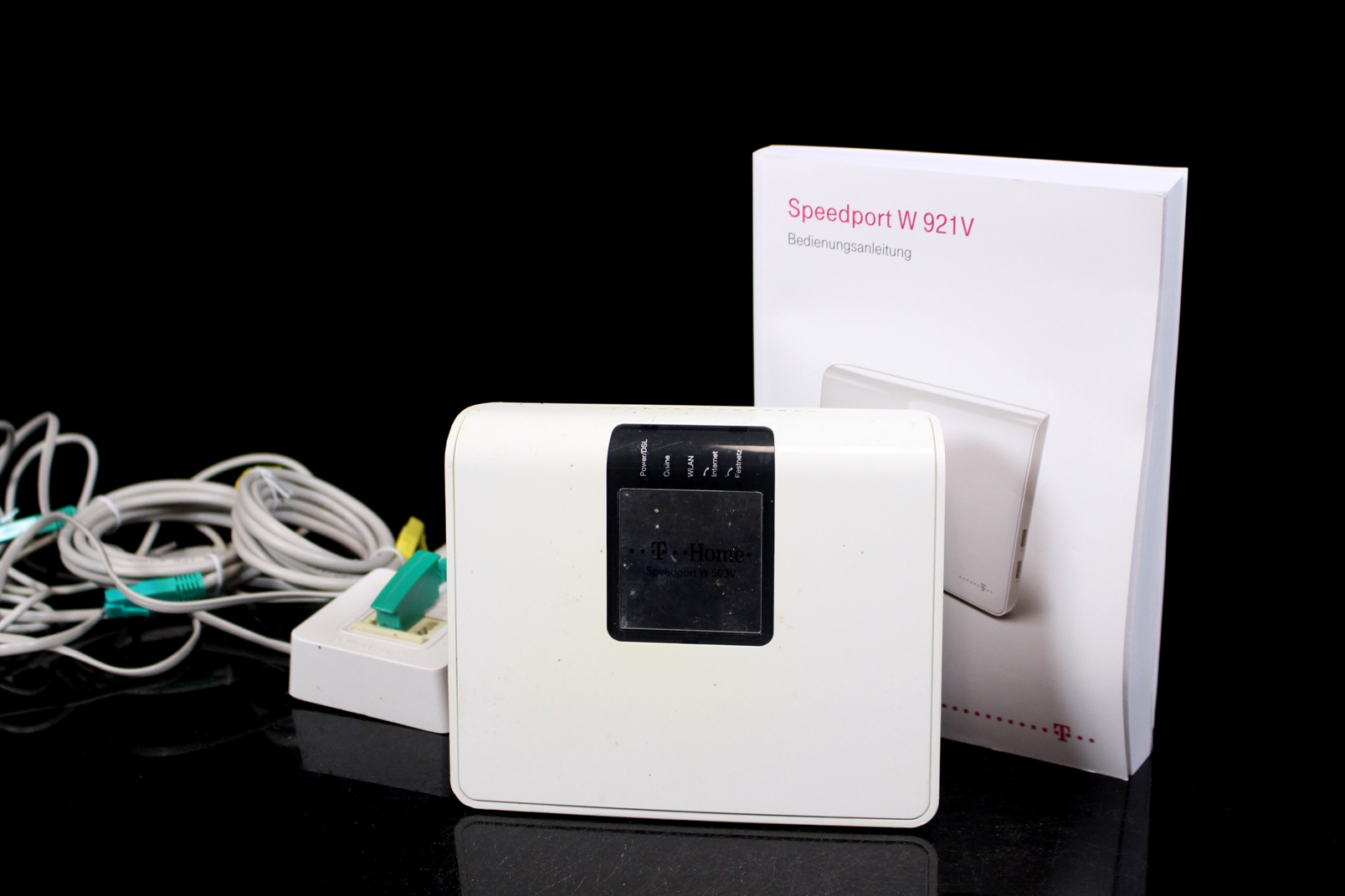 TELEKOM Speedport W 503V wireless Router 300 Mbps 4Port 10/100 WLAN Weiss eBay