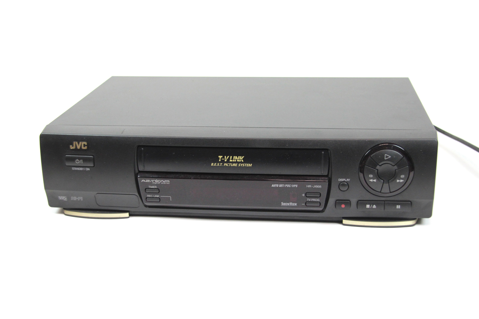 JVC HRJ668 Videorecorder VHS Recorder Auto Set PDC ShowView Video Player BLACK eBay