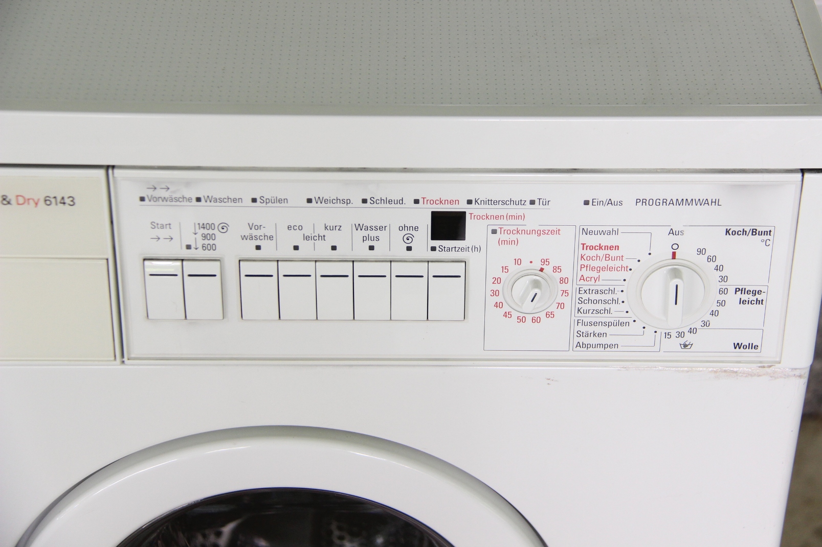 Bedienungsanleitung Waschtrockner Siemens Wash & Dry 6143 www.ebay.de